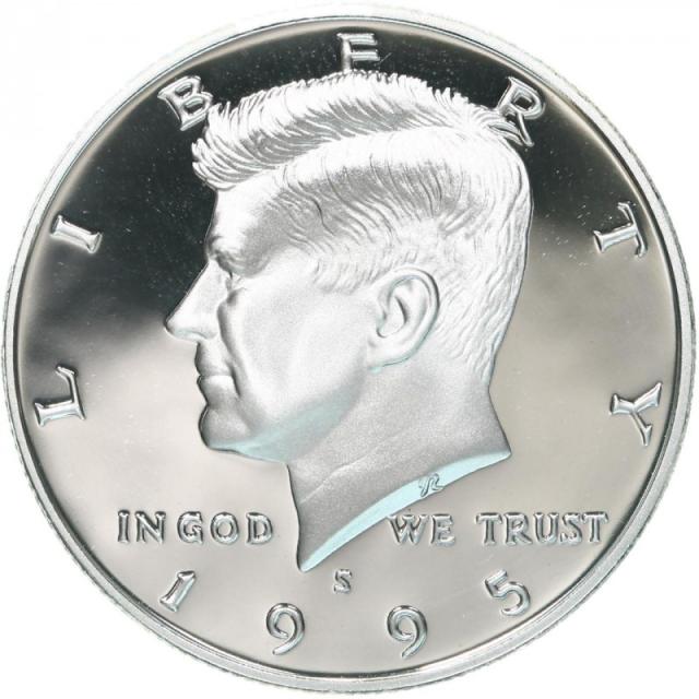 Монета Кеннеді Півдолара, ½ долара 1995, США, США