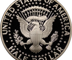 Монета Кеннеді Півдолара, ½ долара 1994, США, США