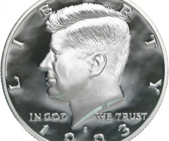 Монета Кеннеді Півдолара, ½ долара 1993, США, США