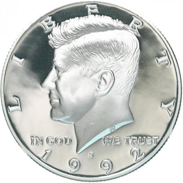 Монета Кеннеді Півдолара, ½ долара 1992, США, США