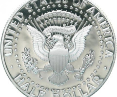 Монета Кеннеді Півдолара, ½ долара 1992, США, США