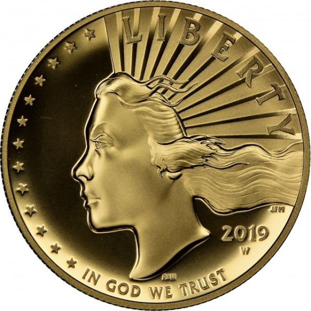 Монета Американська Свобода, 100 доларів 2019, США, США