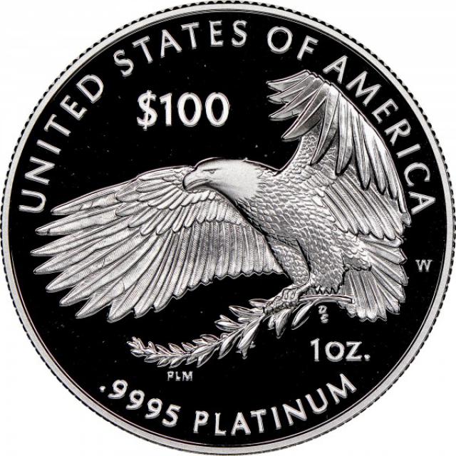 Монета Американський Платиновий орел, 100 доларів 2019, США, США