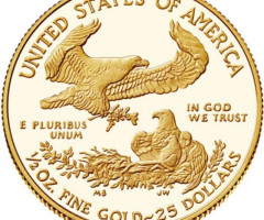 Монета Американський золотий орел, 25 доларів 2019, США, США