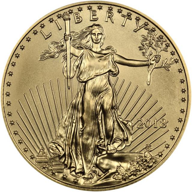 Монета Американський золотий орел, 25 доларів 2018, США, США