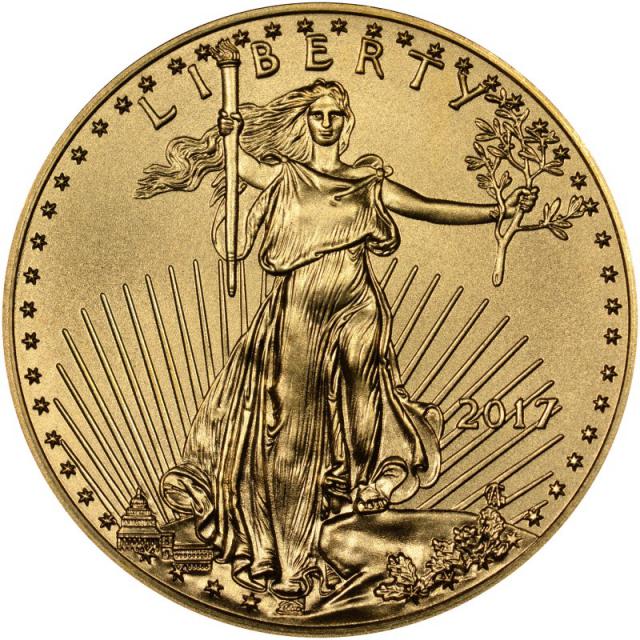 Монета Американський золотий орел, 25 доларів 2017, США, США