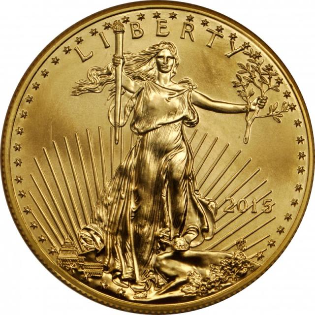 Монета Американський золотий орел, 25 доларів 2015, США, США
