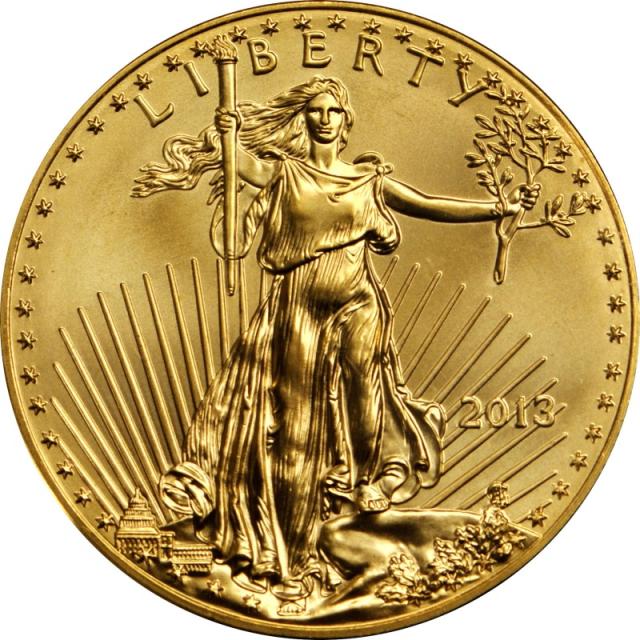 Монета Американський золотий орел, 25 доларів 2013, США, США