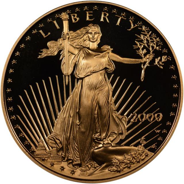 Монета Американський золотий орел, 25 доларів 2000, США, США