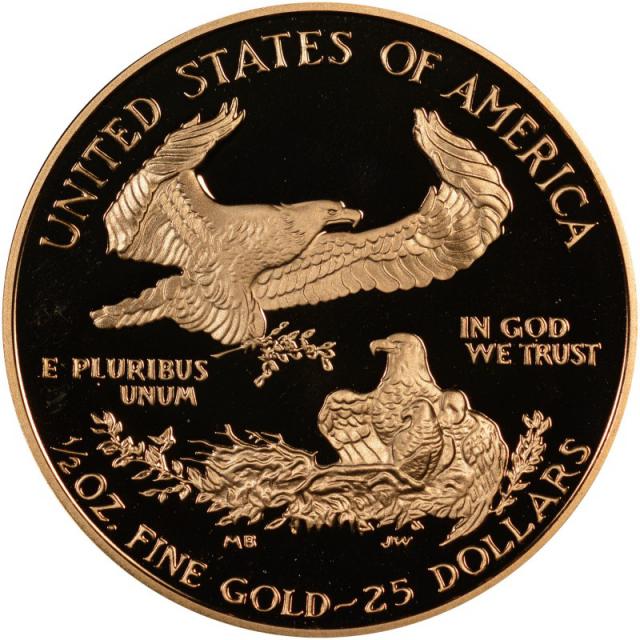 Монета Американський золотий орел, 25 доларів 1996, США, США
