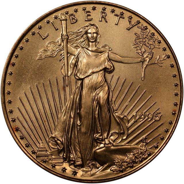 Монета Американський золотий орел, 25 доларів 1995, США, США