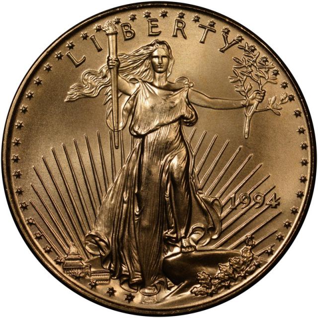 Монета Американський золотий орел, 25 доларів 1994, США, США