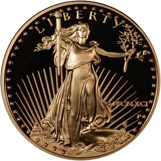 Монета Американський золотий орел, 25 доларів 1991, США, США