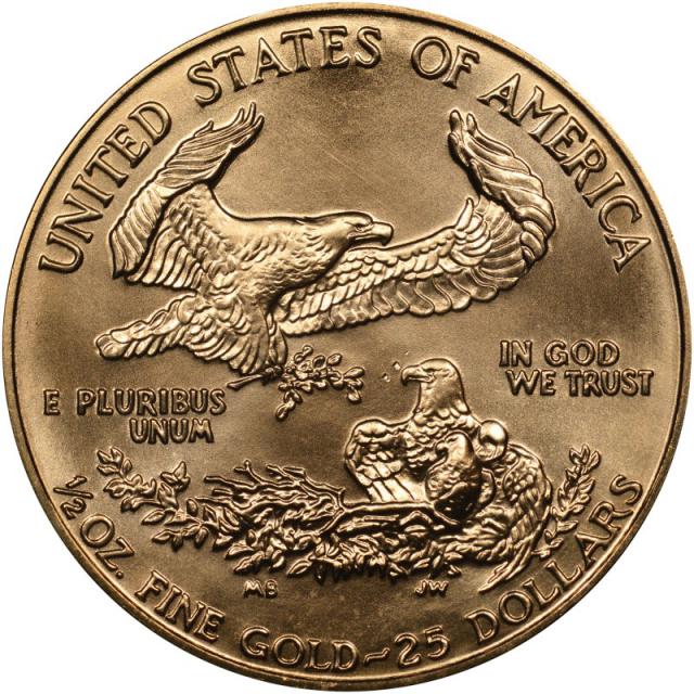 Монета Американський золотий орел, 25 доларів 1990, США, США