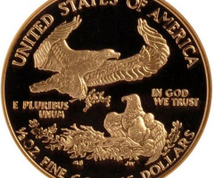 Монета Американський золотий орел, 25 доларів 1989, США, США