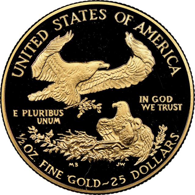 Монета Американський золотий орел, 25 доларів 1988, США, США