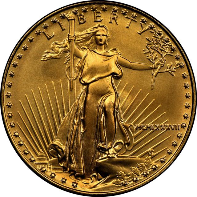 Монета Американський золотий орел, 25 доларів 1987, США, США