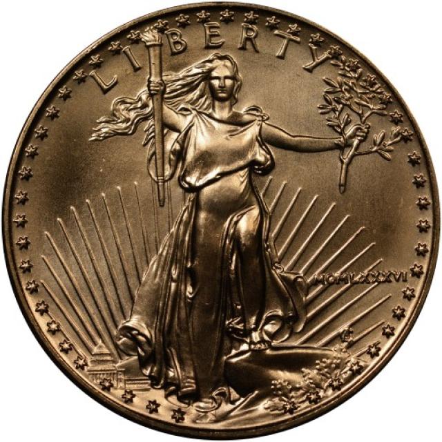 Монета Американський золотий орел, 25 доларів 1986, США, США