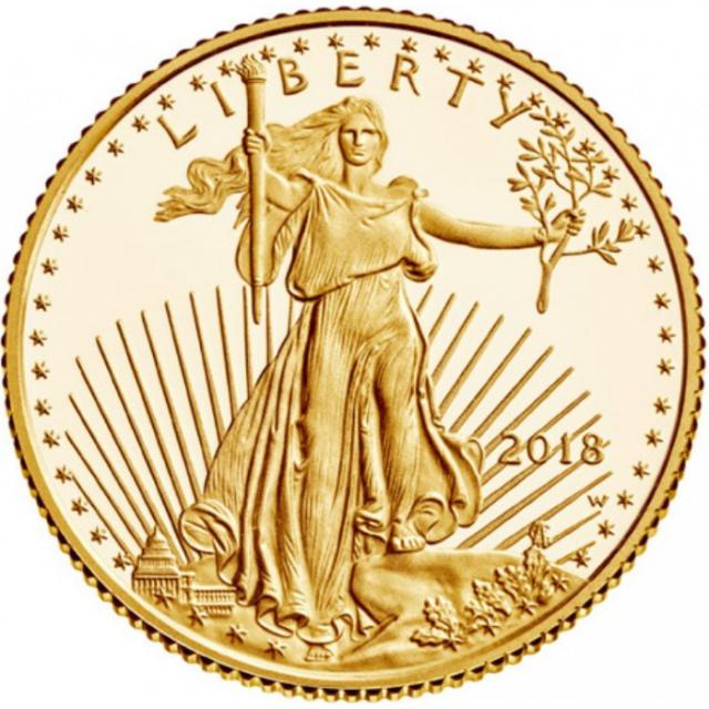 Монета Американський золотий орел, 5 доларів 2018, США, США