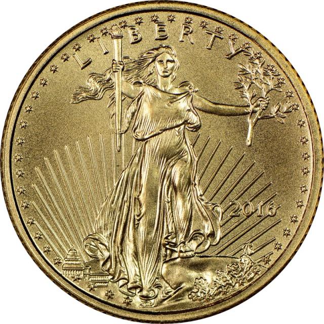Монета Американський золотий орел, 5 доларів 2016, США, США