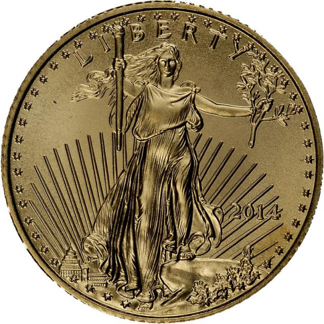 Монета Американський золотий орел, 5 доларів 2014, США, США