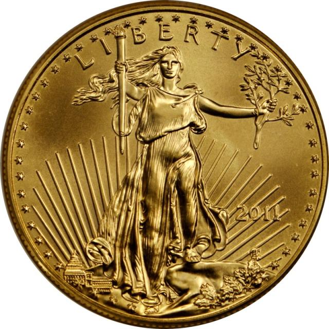 Монета Американський золотий орел, 5 доларів 2011, США, США