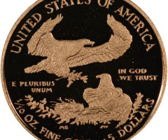 Монета Американський золотий орел, 5 доларів 2010, США, США