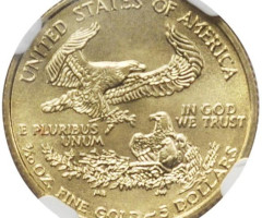 Монета Американський золотий орел, 5 доларів 2008, США, США