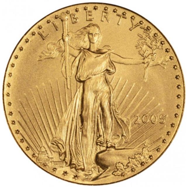Монета Американський золотий орел, 5 доларів 2005, США, США