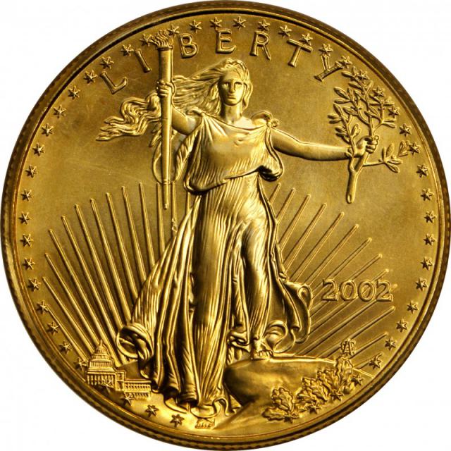 Монета Американський золотий орел, 5 доларів 2002, США, США