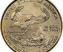 Монета Американський золотий орел, 5 доларів 1999, США, США