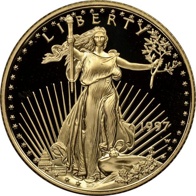 Монета Американський золотий орел, 5 доларів 1997, США, США