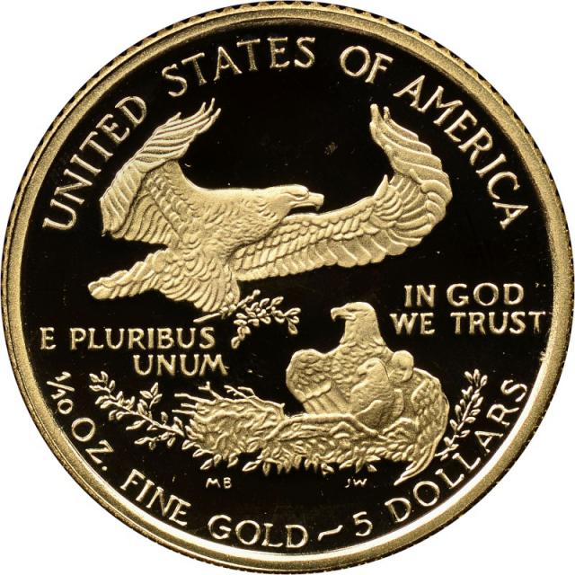 Монета Американський золотий орел, 5 доларів 1997, США, США