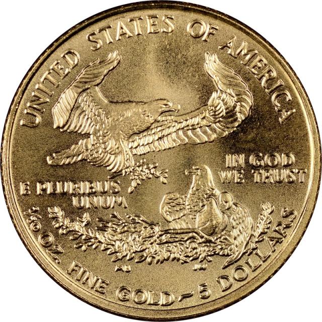 Монета Американський золотий орел, 5 доларів 1995, США, США