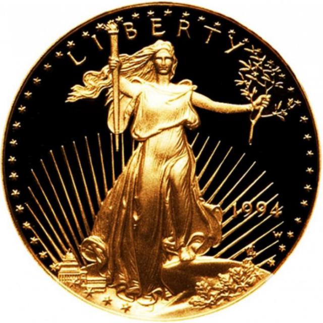 Монета Американський золотий орел, 5 доларів 1994, США, США