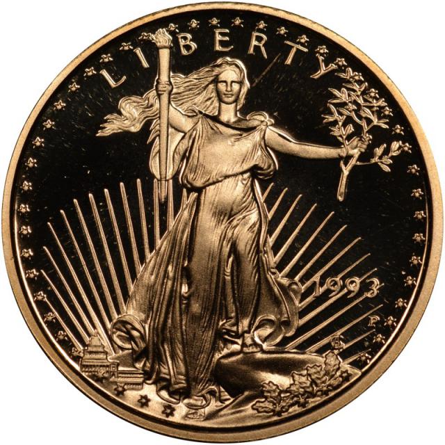Монета Американський золотий орел, 5 доларів 1993, США, США