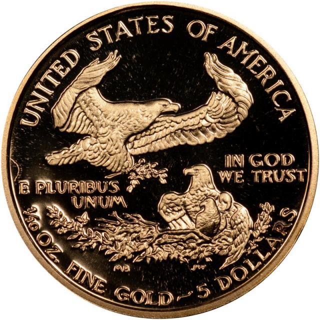 Монета Американський золотий орел, 5 доларів 1993, США, США