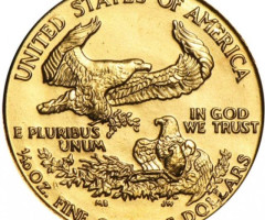 Монета Американський золотий орел, 5 доларів 1989, США, США