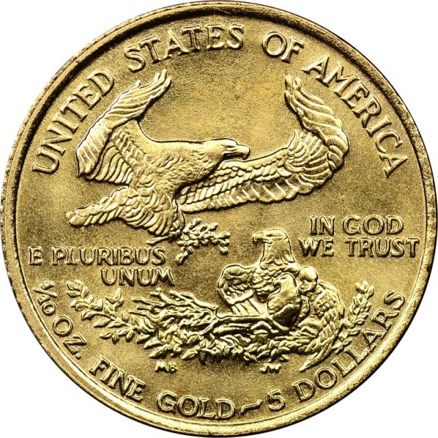 Монета Американський золотий орел, 5 доларів 1988, США, США