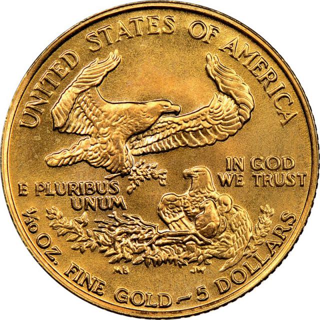 Монета Американський золотий орел, 5 доларів 1986, США, США