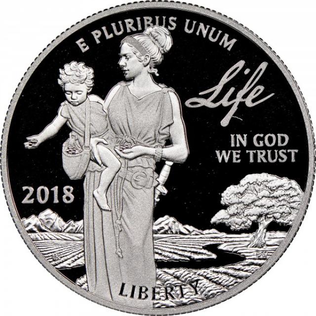 Монета Американський Платиновий орел, 100 доларів 2018, США, США