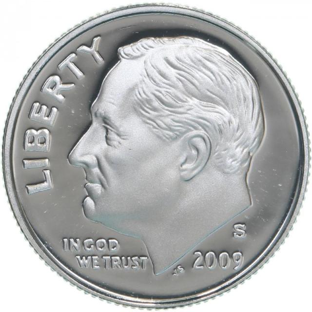 Монета Roosevelt Dime, 1 дайм 2009, США, США