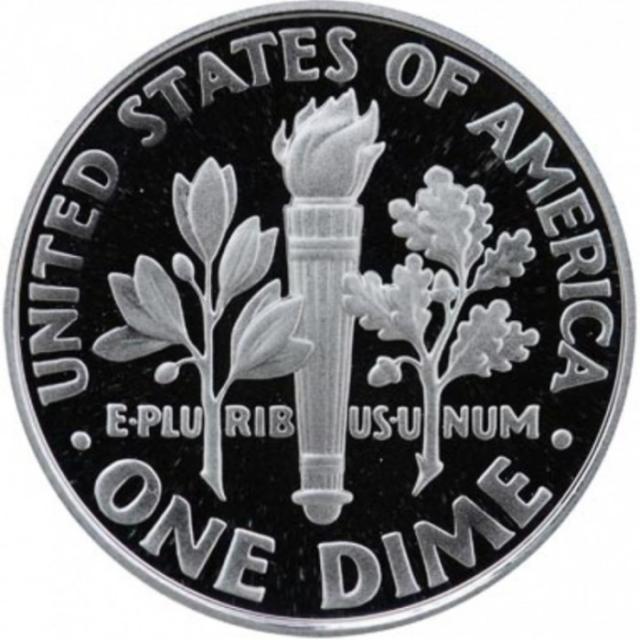Монета Roosevelt Dime, 1 дайм 2008, США, США