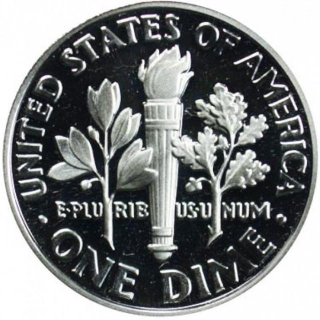Монета Roosevelt Dime, 1 дайм 2007, США, США