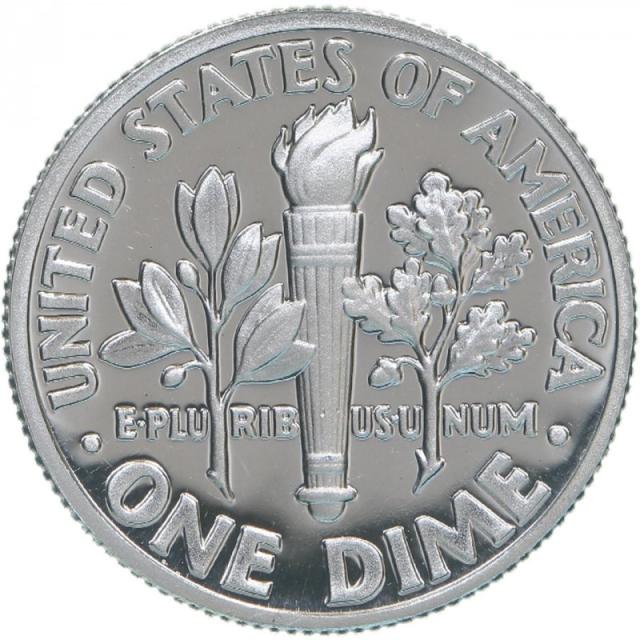 Монета Roosevelt Dime, 1 дайм 1993, США, США