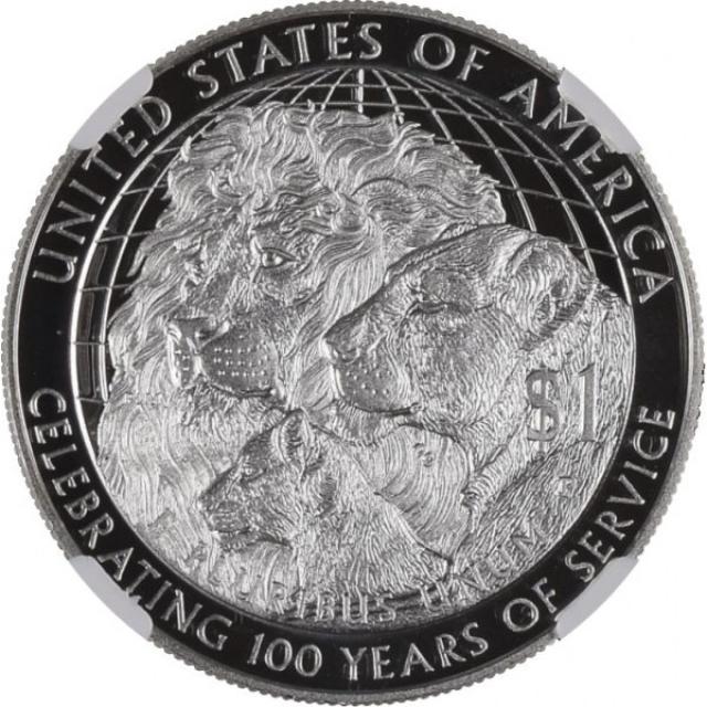 Монета Lions Club International, 1 долар 2017, США, США