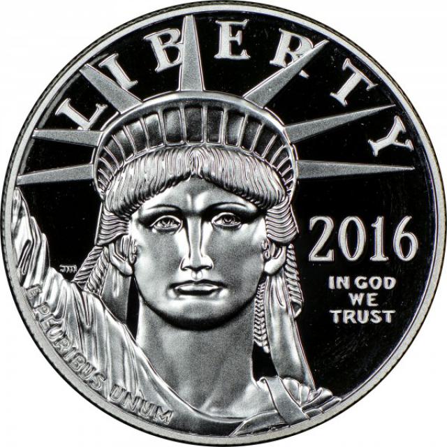 Монета Американський Платиновий орел, 100 доларів 2016, США, США