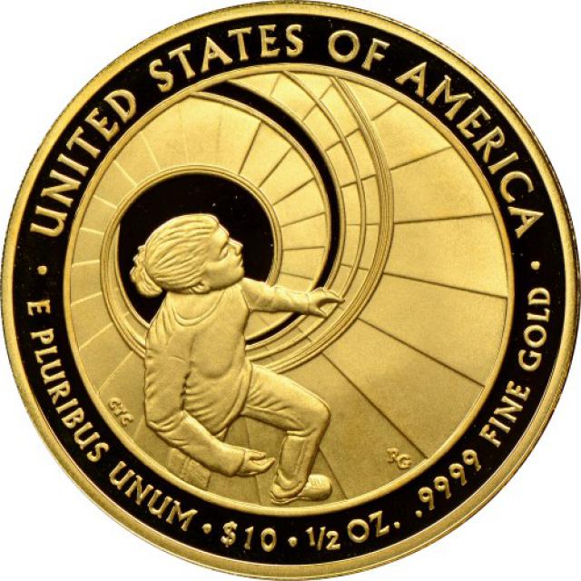 Монета Бетті Форд (1974-1977), 10 доларів 2016, США, Перші леді