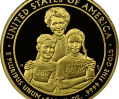 Монета Ненсі Рейган (1981-1989), 10 доларів 2016, США, Перші леді