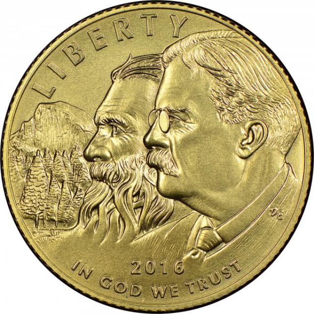 Монета National Park Service, 5 доларів 2016, США, США